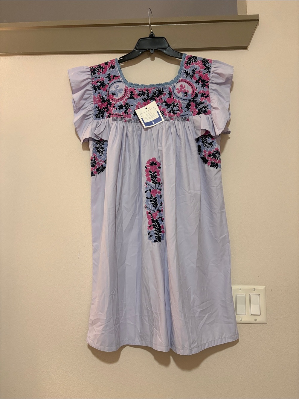Mi Golondrina Soledad Short Dress SZ XL NWT